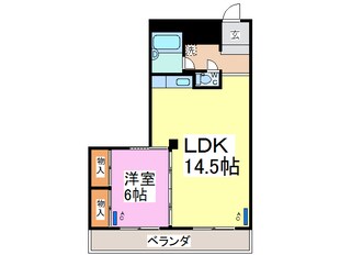 コーポ加賀の物件間取画像